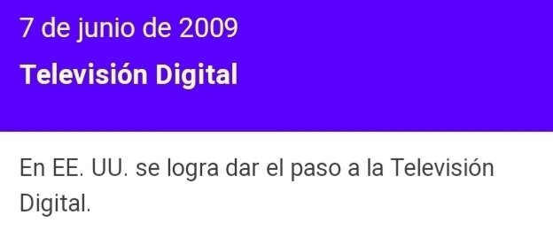 Televisión digital
