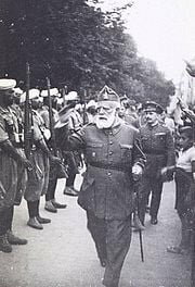 Alzamiento en Melilla del General Yagüe.