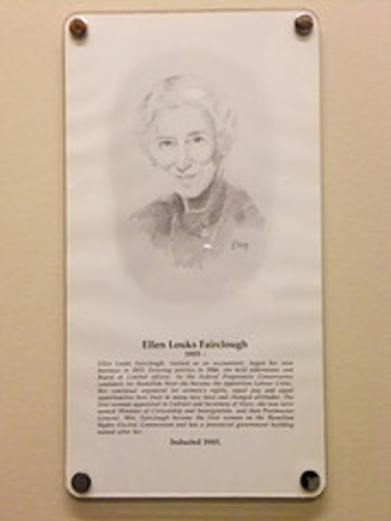 Ellen Fairclough implemented new Immigration Regulations