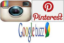 Instagram, Pinterest y Google Buzz