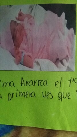 Nace mi primita Aranza