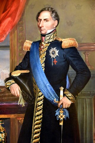 Charles XIV of Sweden-Norway is crowned King of Sweden