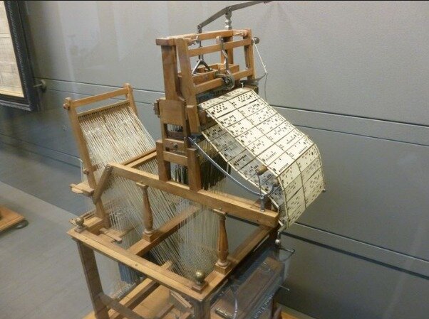 maquina de telar de jaqcuard