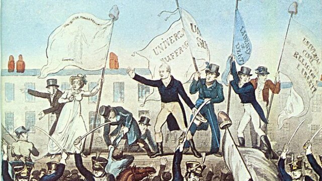 British white male suffrage