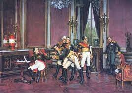 Napoleon abdicates