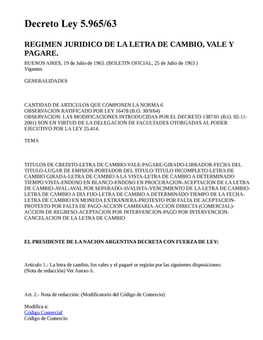 Reformas del Código de Comercio