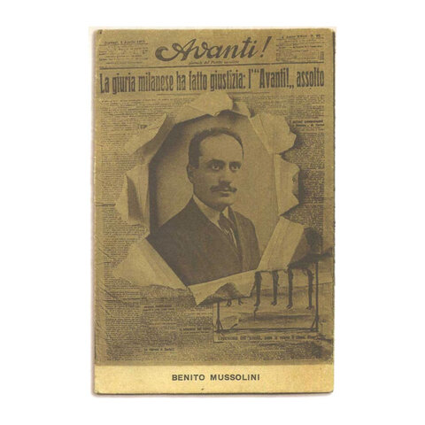 Mussolini direttore del quotidiano Avanti!