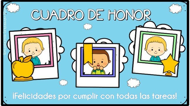 Obtuve reconocimientos.