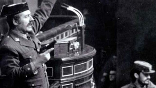 Tejero intenta llegar al poder.