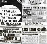 Estatuto de autonomía del País Vasco y Cataluña