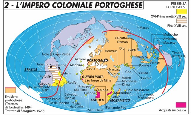 Le colonie portoghesi