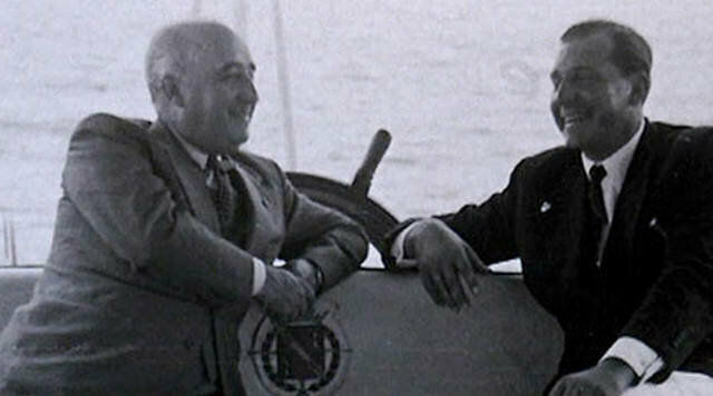 Entrevista entre Juan de Borbón y Franco.