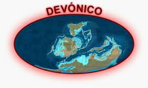 Devónico mapa