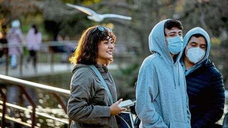 Fin de las mascarillas en exteriores