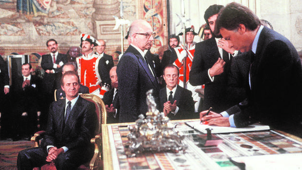 Adhesión de España a la CEE