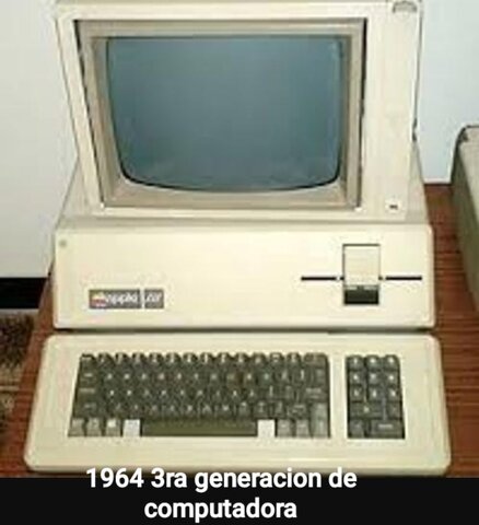 Tercera generacion de computadora