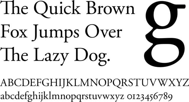 Tipografía Garamond