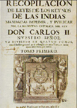 Antecedentes coloniales: Durante la dominación española