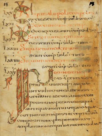 Primera Norma Legislativa