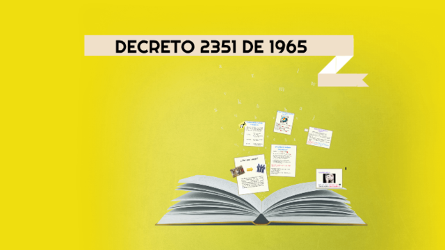 Decreto legislativo 2351 de 1965.