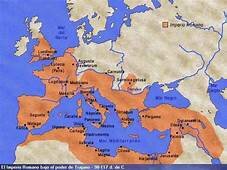 Máxima extensión del Imperio a la muerte de Trajano