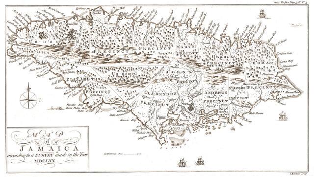 Jamaica formally ceded to the British in accordance with the Treaty of Madrid.