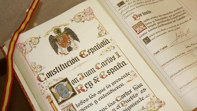 Aprobación de la constitución de 1978 (Fiesta Nacional desde 1986)