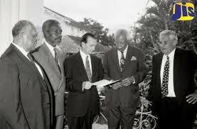 Edward Seaga becomes prime minister after his JLP wins general elections.