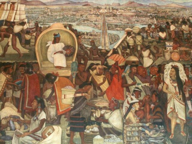 Cortés attacca l'Impero degli Aztechi