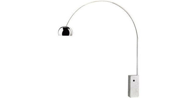 Lampara Arco de Achille y Pier Giacomo Castiglione