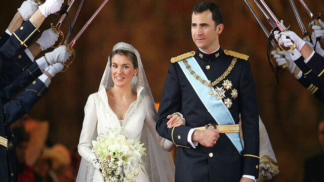 Boda Felipe de Borbón y Letizia Ortiz