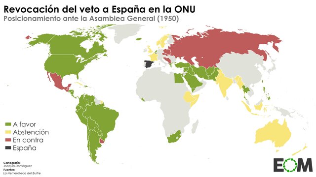 Admisión de España en la ONU.