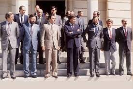Segunda legislatura de Felipe González con mayoría absoluta.