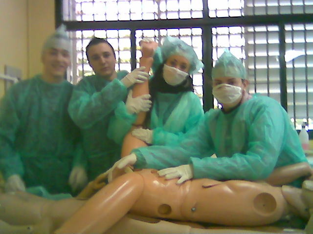 Comienzo mis estudios de auxiliar de enfermeria