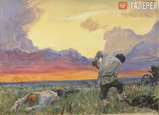 «Много ли человеку земли нужно» — рассказ Льва Толстого.