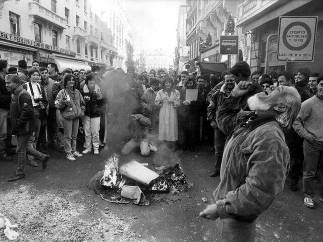 Primera huelga general de la democracia. (14/diciembre)