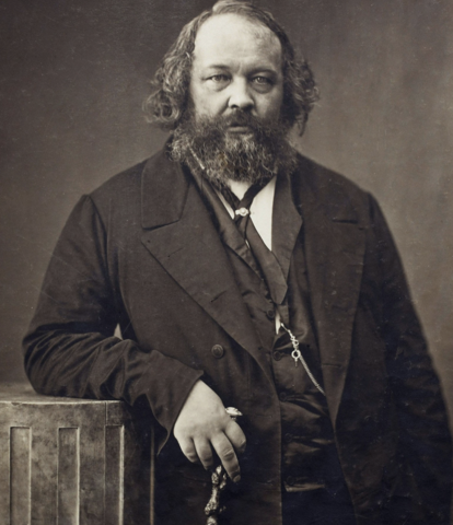 Bakunin: formó parte del ejército