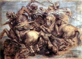 Continua a lavrare sulla battaglia di Anghiari