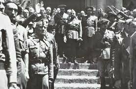 El gobierno de Burgos: el inicio de la dictadura franquista