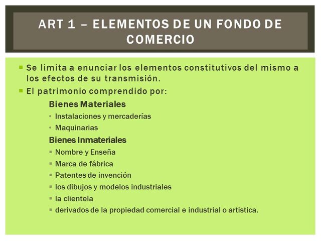 Articulo 1 de la Ley Nº 11.867
