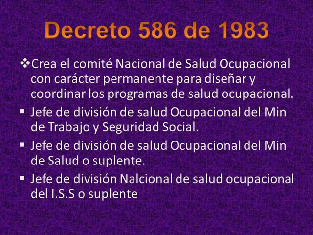 DECRETO 586