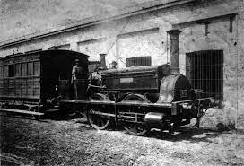 Inauguración de la locomotora