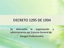 Año 1994: Decreto Ley 1295
