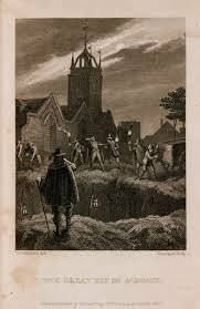 They began to bury the bodies.