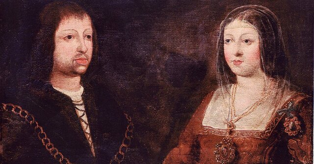 matrimonio tra la regina di Castiglia e il re d'Aragona