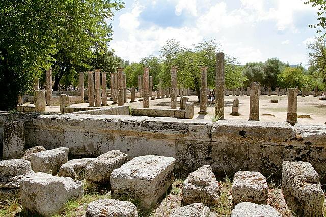 Entdeckten Archäologen die Anlagen in Olympia