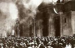 Quema de conventos y demás edificios religiosos