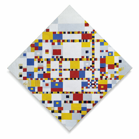Victory Boogie-Woogie - Piet Mondrian (1942)