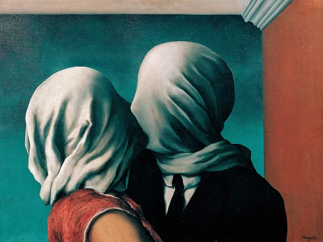 Els amants - René Magritte (1928)