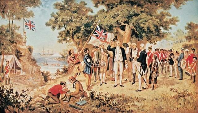 Australia blir britisk